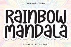 Rainbow Mandala Product Image 1