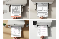 Printer paper mockup bundle Product Image 2