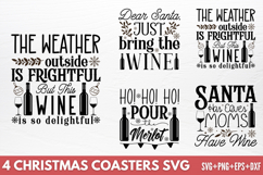 Christmas Coasters SVG Product Image 1