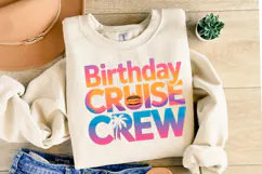 Birthday Cruise Crew svg | Svg Files for Cricut | Shirt Svg Product Image 2