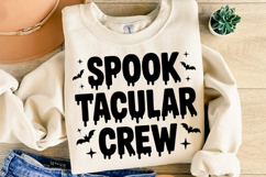 Spook Tacular Crew Svg | Halloween Svg | Shirt Svg Product Image 1