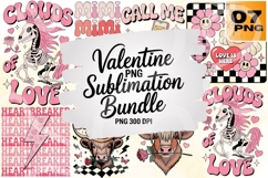 Love &amp; Sass Valentine Vibes PNG Pack Product Image 1
