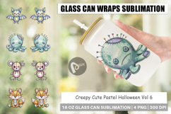 Glass Can Creepy Cute Pastel Halloween Product Image 1
