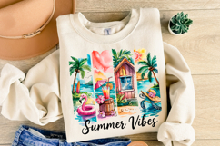 Summer Vibes Svg | Svg Files for Cricut | Shirt Svg Product Image 2