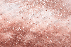Rose Gold Glitter Splatter Texture Background JPG Product Image 1