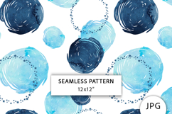 Watercolor Abstract Seamless Pattern Product Image 1