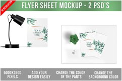 Flyer Sheet Mockup Product Image 1