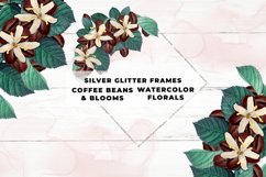 Watercolor Silver Glitter Frame Product Image 1