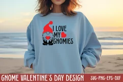 I love my gnomies SVG, Valentine's Day SVG Product Image 2