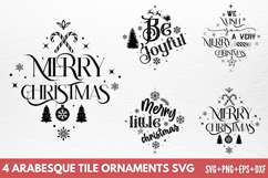 Arabesque Tile Ornaments SVG Product Image 1
