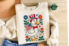 USA Duck Svg | 4th of July Svg | Shirt Svg Product Image 2