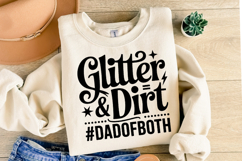 Glitter &amp; Dirt svg | Svg Cut File | Shirt Svg Product Image 2