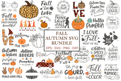 Fall SVG Bundle, Fall, Pumpkin SVG Bundle | Autumn Pumpkin Product Image 1