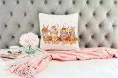Tis The Season Coffee PNG,Halloween Sublimation Product Image 2