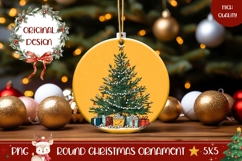 Popcorn Christmas Tree Ornament, Christmas Ornament Design Product Image 1
