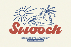 Swoch Bold Retro Script Product Image 1