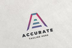 Accurate Letter A Logo Product Image 1