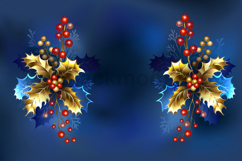Symmetrical golden holly Product Image 1