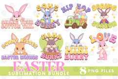Easter Sublimation PNG Bundle Bunny Chick Farm Hip Hop Joy Product Image 1