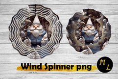 Christmas Gnomes Wind Spinner,3d Christmas Wind Spinner Product Image 1