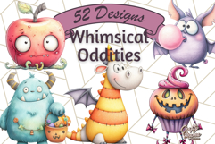 Whimsical Halloween Candy PNG Clipart Product Image 1