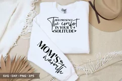 Her Presence the SVG - Mother's Day Sleeve T shirt Design Product Image 1