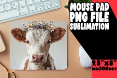 Farmyard Cow Sublimation Mouse Pad Collection Product Image 1