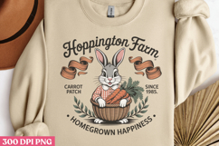 Vintage Easter Rabbit Bunny Bundle PNG Product Image 9