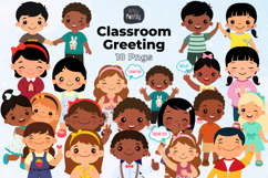 Classroom Greeting Clipart Bundle Product Image 1
