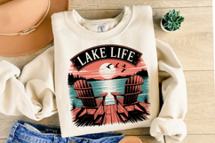 Lake Life svg Design | Svg Cut Files | Shirt Svg Product Image 2