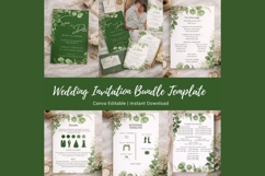 Wedding Invitation Bundle Template | Canva Editable Product Image 1