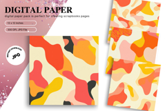 camouflage Pattern Background Wallpaper Military Gift Wrap Product Image 1