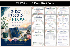 2027 Focus &amp; Flow Workbook Product Image 1