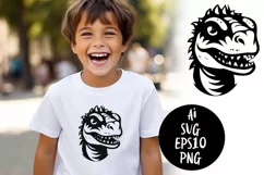 Dinosaur svg, T Rex svg, Dino svg, Rex svg, PNG EPS SVG file Product Image 1