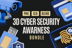 3D Cyber Safety Awareness Bundle Product Image 1