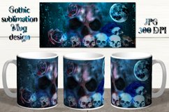 Gothic design | Sublimation Mug design, JPG Product Image 1