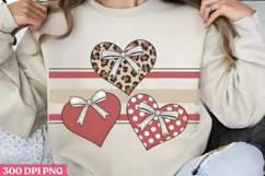 Hearts PNG, Coquette Valentines Day Sublimation PNG Product Image 2