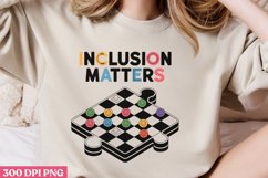 Inclusion Matters PNG, Autism Sublimation PNG Product Image 2