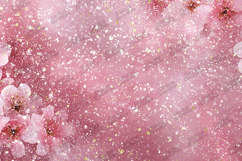 Pink Floral Glitter Sparkle Soft Texture Background JPG Product Image 1