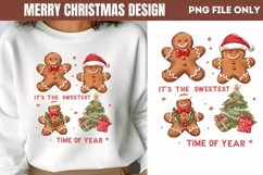 It's the sweetest time of year Merry Christmas Sublimation P Product Image 1