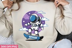 Space PNG, Astronaut Sublimation PNG Product Image 2