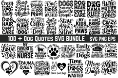 Dog Quotes SVG Bundle, Dog Lover svg, Cricut Cut File Product Image 1