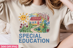 SPECIAL EDUCATION PNG, Teacher Sublimation Bundle PNG Product Image 2