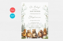 Baby Shower Invitation Template 202 Product Image 2