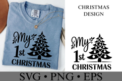 My 1st Christmas Svg | Christmas svg | Shirt Svg Product Image 2