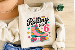 Rolling into 6 svg | Svg Files for Cricut | Shirt Svg Product Image 2