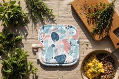 Flat lay hot pad mockup Product Image 2