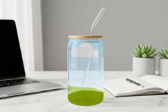 16oz glass can mockup Product Image 2