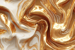Gold and White Marble Swirl Texture Product Image 1