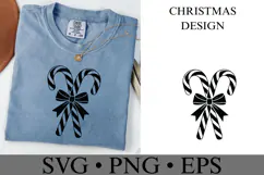 Christmas Candy Cane Svg | Christmas svg | Shirt Svg Product Image 2